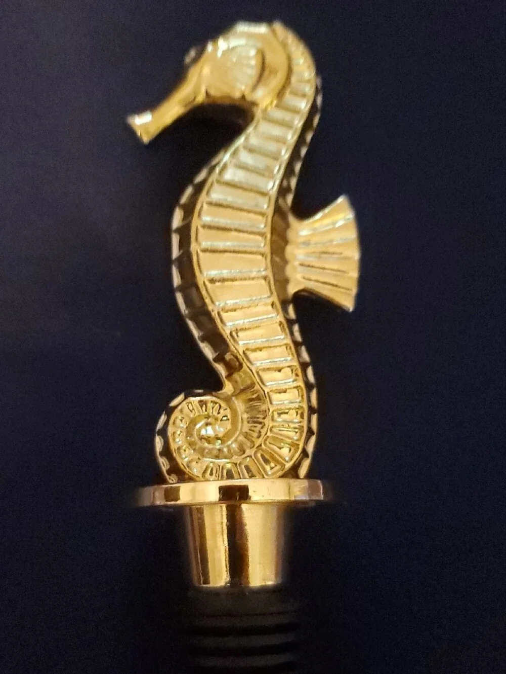 Lilly Pulitzer Seahorse Wine Bottle Stopper